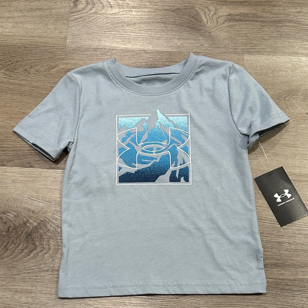 Under Armour Kids Light Blue Graphic Tee